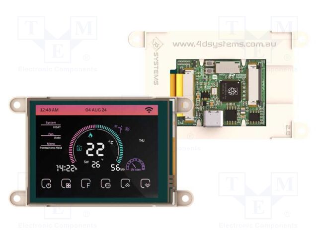 Display: TFT; 2.8"; 240x320; 520BSRAM,8MBPSRAM,16MBFLASH; 4÷6V