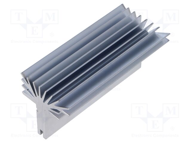 Heatsink: extruded; TO218,TO220,TOP3; aluminium; L: 94mm; W: 43mm