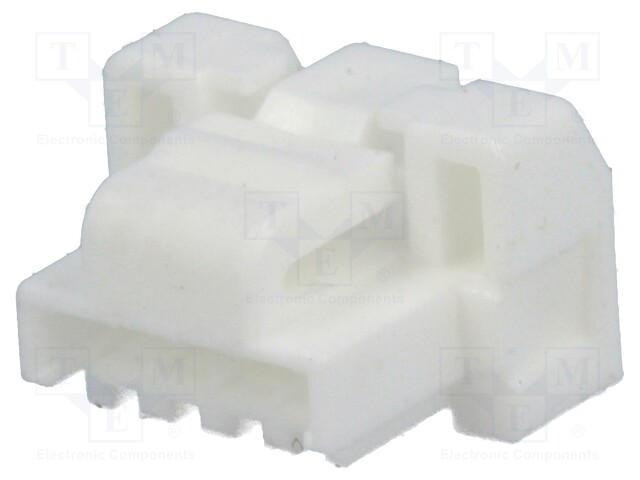 Plug; wire-board; female; CLIK-Mate; 1.25mm; PIN: 4; w/o contacts