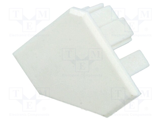 Cap for LED profiles; Application: TAN