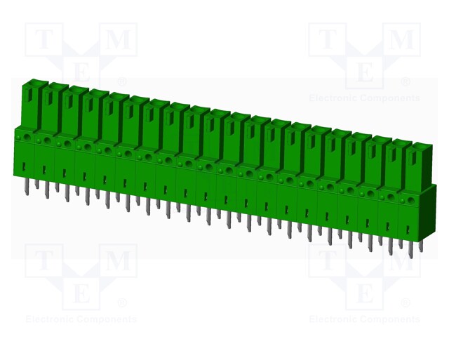 Connector: pluggable terminal block; socket; female; straight