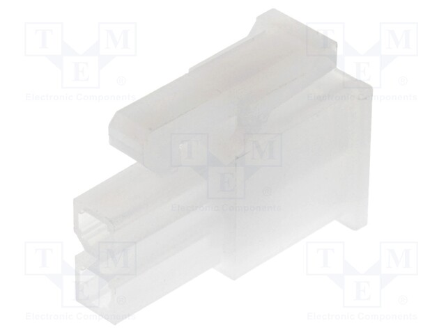Plug; wire-wire/PCB; female; Mini-Fit Jr; 4.2mm; PIN: 2; for cable