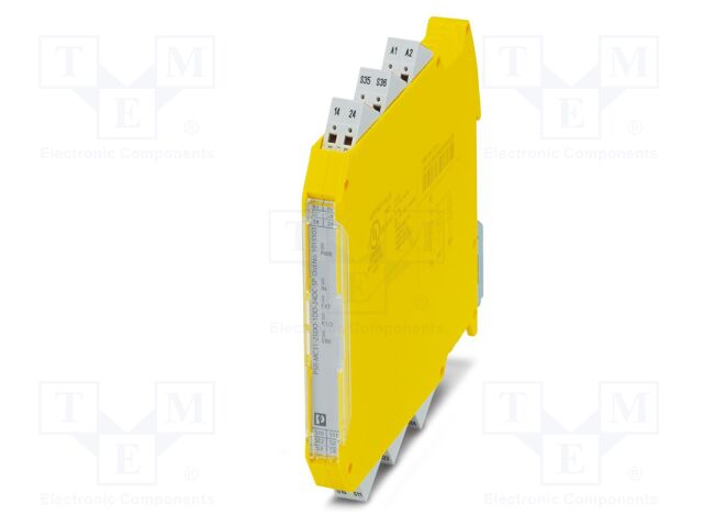 Module: safety relay; 24VDC; IN: 3; for DIN rail mounting; IP20