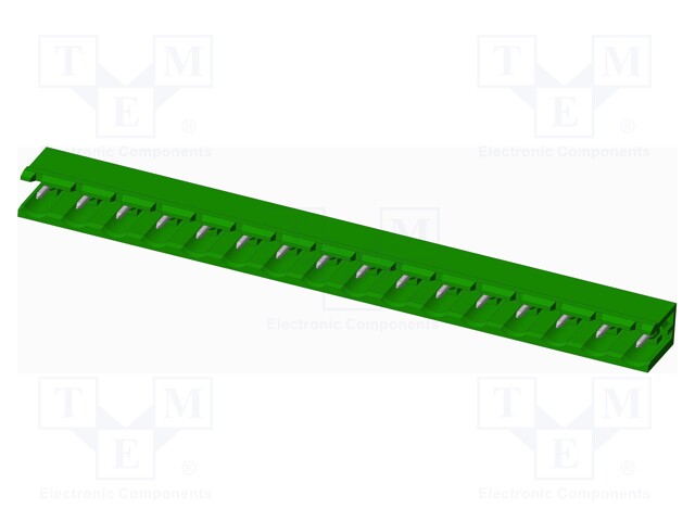 Connector: pluggable terminal block; socket; male; angled 90°