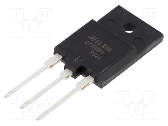 Transistor: NPN; bipolar; 1.5kV; 12A; 62W; TO3PF