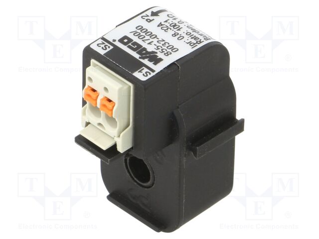 Current transformer; 0.5A; Class: 1; Core: solid; 855-9927