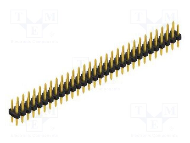 Connector: pin strips; pin header; male; PIN: 60; 2mm; THT; 2x30