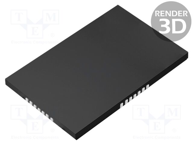 IC: dsPIC microcontroller; 64kB; 16kBRAM; VQFN28; 3÷3.6VDC; DSPIC