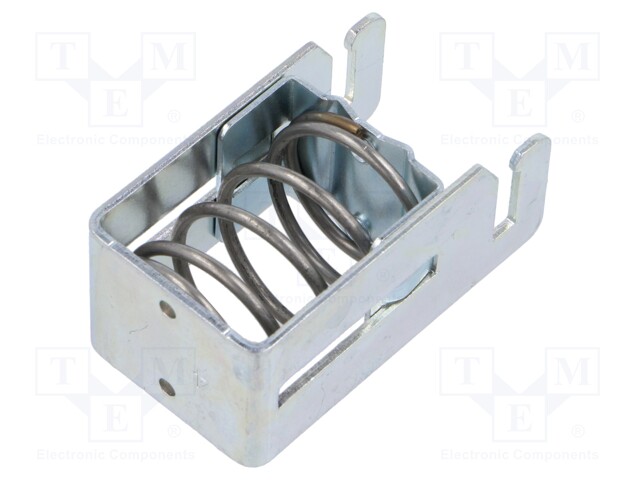 Application: for cable tray; Mount.elem: hanger; EMC; 15÷28mm