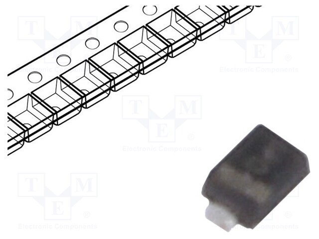 Diode: transil; 150mW; 5.4V; unidirectional; SOD923