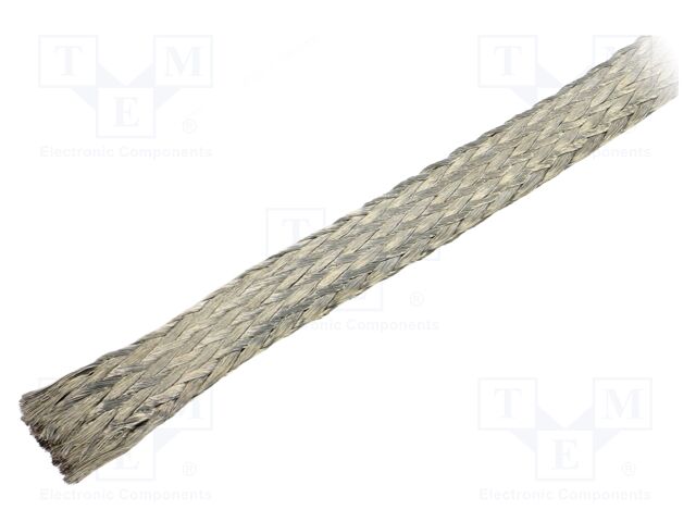 Braids; tape; Thk: 3.4mm; W: 30mm; 32AWG; Body dim: 30x3.4mm; 10m