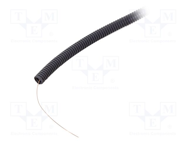 Protective tube; Conduit size: 20; PVC; black; L: 50m; 750N