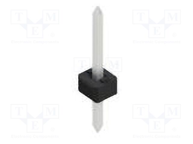 Connector: pin strips; pin header; male; PIN: 1; 2mm; THT; 1x1; 100V