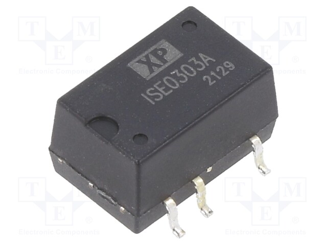 Isolated Board Mount DC/DC Converter, 1.5kV Isolation, ITE, 1 Output, 1 W, 3.3 V, 303 mA