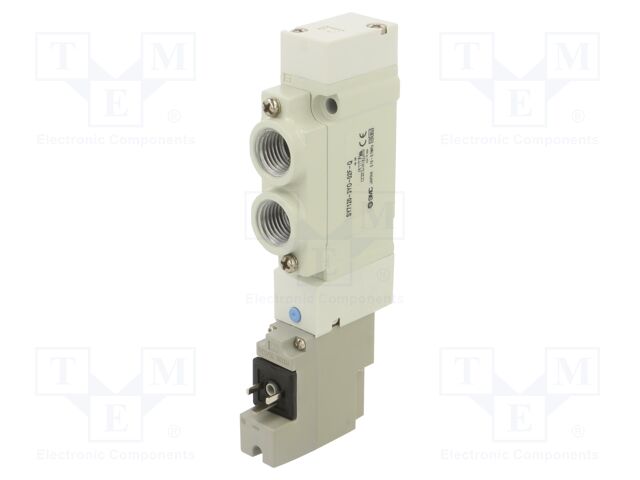 Electromagnetic valve; 5/2 monostable; G 1/4"; Temp: -10÷50°C