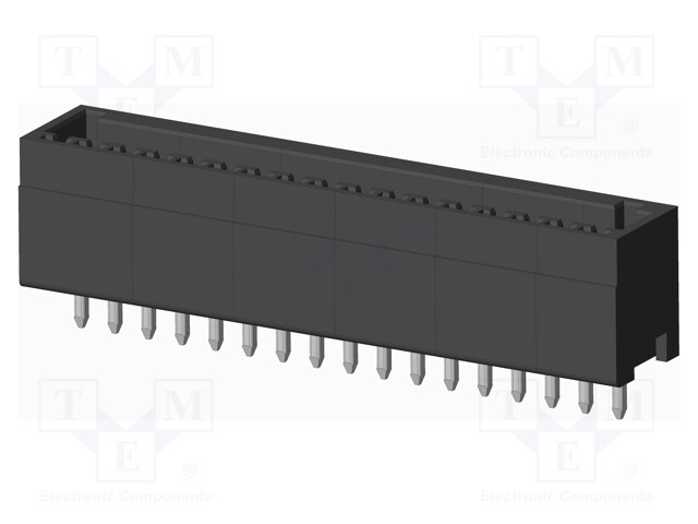 Connector: pluggable terminal block; socket; male; on PCBs