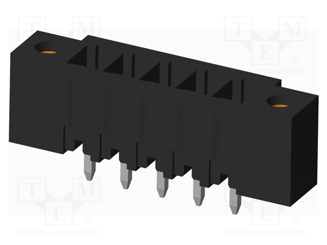 Connector: pluggable terminal block; socket; male; on PCBs