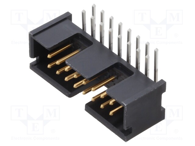 A/L LOW PRO HDR 16P RA BLACK