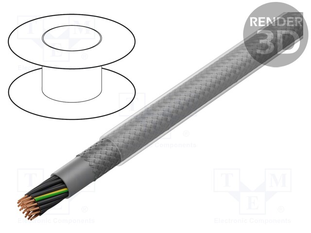 Wire; ÖLFLEX® CLASSIC 110 CY; 25G0,75mm2; tinned copper braid