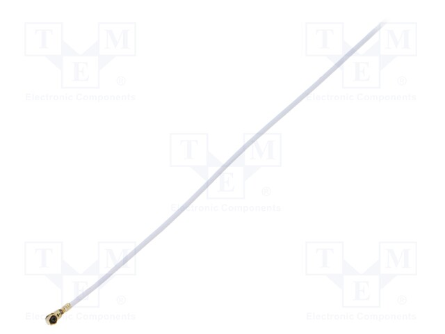 Cable: coaxial; U.FL,both sides; female; angled 90°; female; 1m