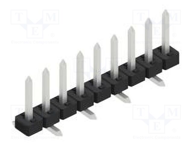 Connector: pin strips; pin header; male; PIN: 9; 2mm; SMT; 1x9; 100V