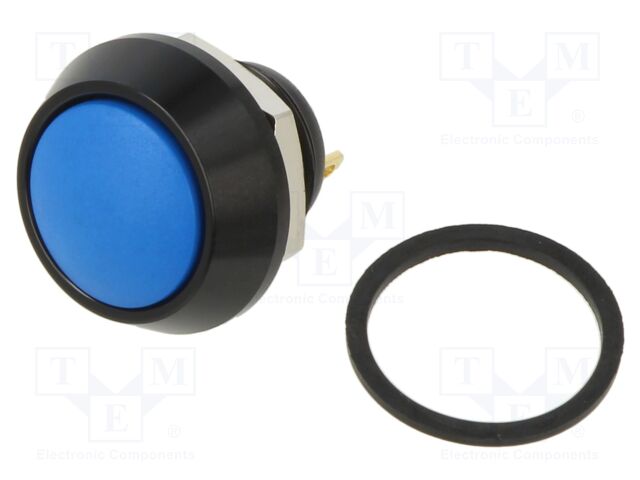 Switch: vandal resistant; Pos: 2; SPST-NO; 5A/24VDC; IP65; OFF-(ON)