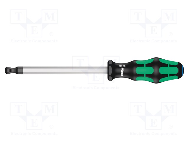 Screwdriver; Allen hex key,spherical; HEX 10mm