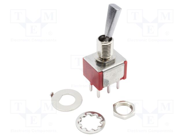 Switch: toggle; -30÷85°C