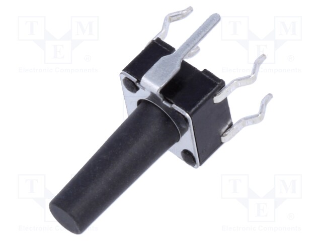 Microswitch TACT; SPST-NO; Pos: 2; 0.05A/24VDC; THT; none; 1.6N