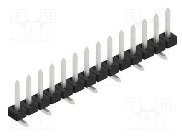 Connector: pin strips; pin header; male; PIN: 14; 2mm; SMT; 1x14