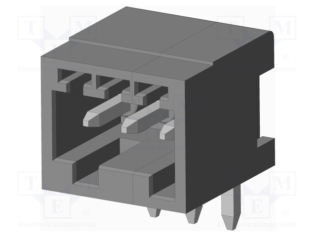 Connector: pluggable terminal block; socket; male; on PCBs