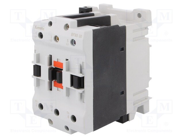 Contactor: 3-pole; NO x3; 230VAC; 95A; DIN; BF; screw terminals