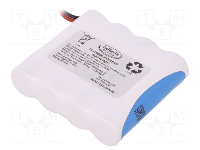 Re-battery: Li-Ion; Cell: SAMSUNG; MR18650; 3.65V; 10670mAh; 150mm