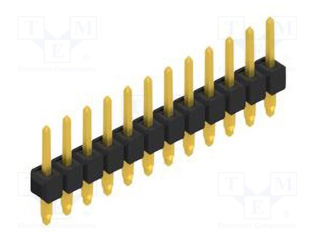 Connector: pin strips; pin header; male; PIN: 12; 2.54mm; THT; 1x12