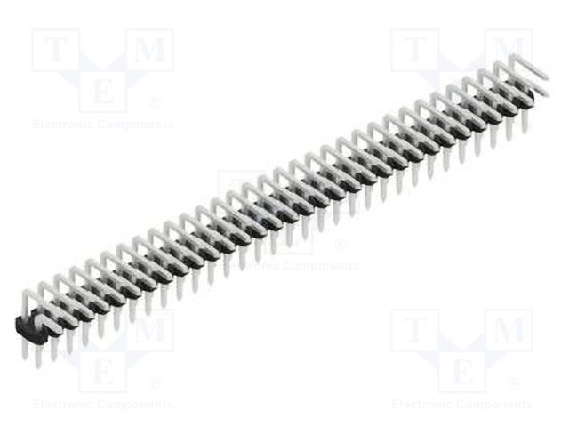 Connector: pin strips; pin header; male; PIN: 64; 2mm; THT; 2x32