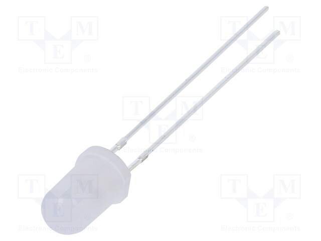 LED; 5mm; bipolar; red; 1560÷2180mcd; 15°; 20mA; 1.8÷2.6V; LED AC