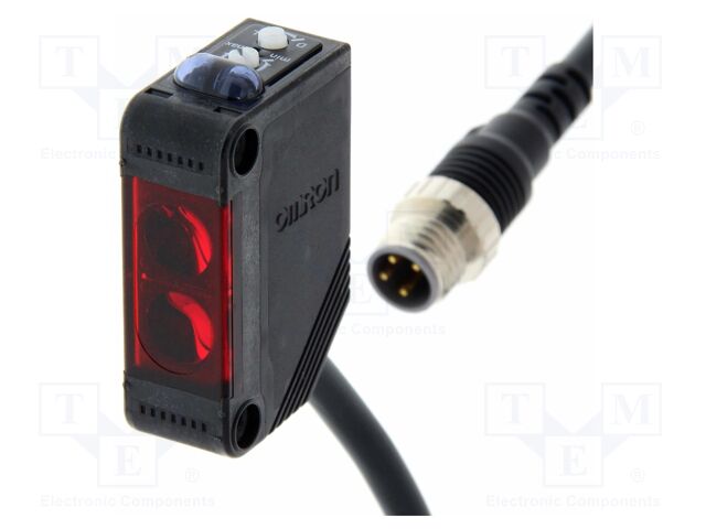 Sensor: photoelectric; retro-reflective