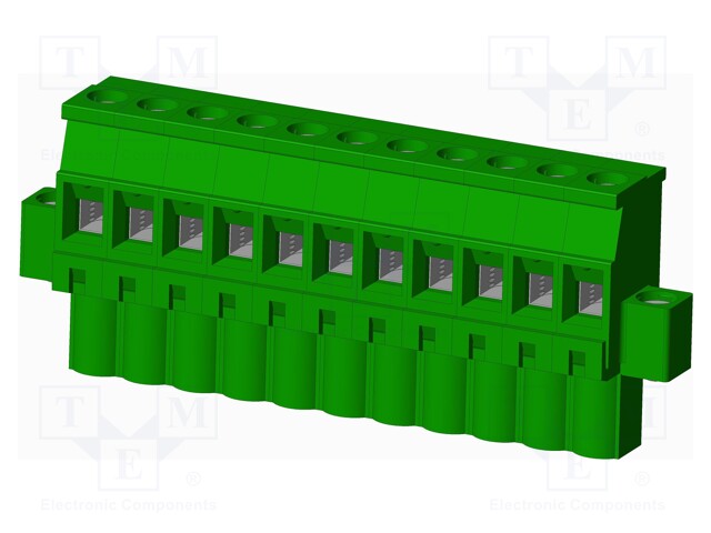 Connector: pluggable terminal block; plug; female; angled 90°