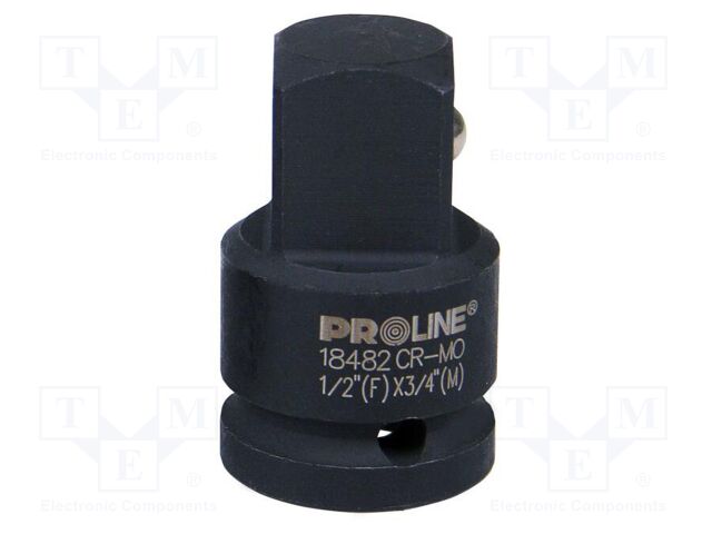 Adapter; impact; 1/2" square,3/4"