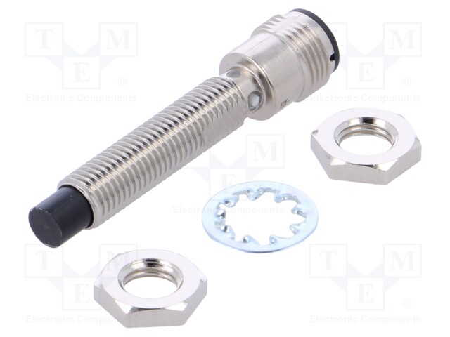 Sensor: inductive; Output conf: PNP / NO; 0÷4mm; 10÷30VDC; M8; IP67