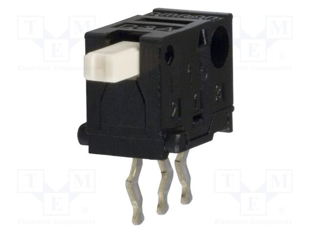 Switch: detecting; Pos: 2; SPDT; 0.1A/30VDC; black; Leads: for PCB