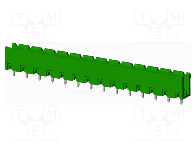Connector: pluggable terminal block; socket; male; straight; THT