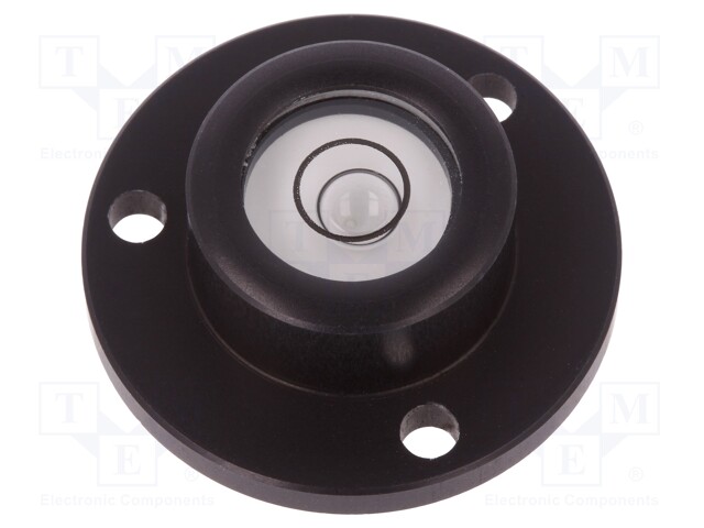 Spirit level; mounting flange, for bolting surface; H: 15mm