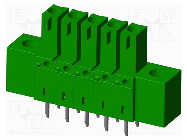 Connector: pluggable terminal block; socket; female; straight