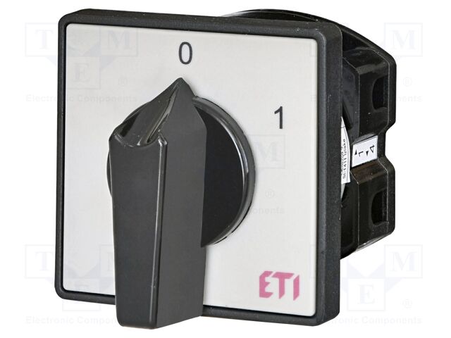 Switch: cam switch; Stabl.pos: 2; 40A; 0-1; for building in; Pos: 2