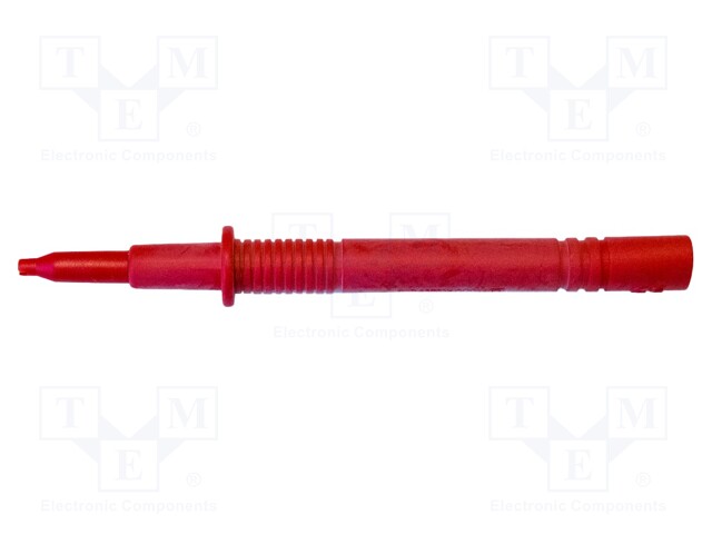 Test probe; 20A; 1kV; red; Conform to: CAT III 1000V; 132mm