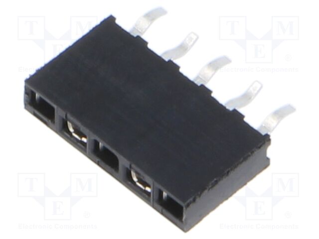 5P HV100 REC CON. TE, 7.0MM