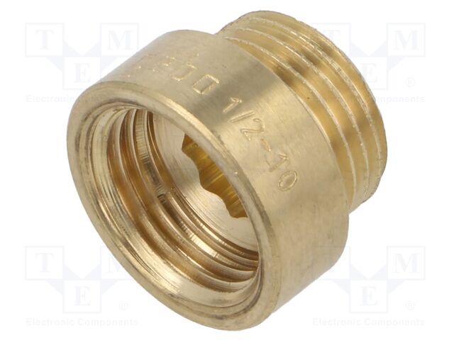 Male-female,round; max.6bar@<90°C,max.16bar@10°C÷30°C; 10mm