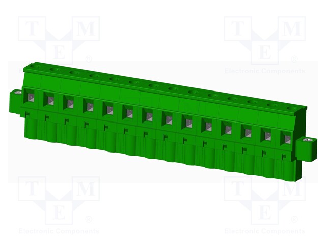 Connector: pluggable terminal block; plug; female; angled 90°