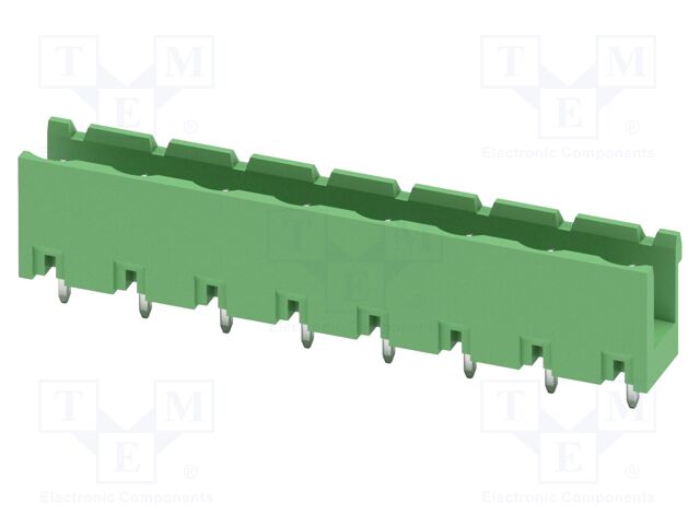 PCB headers, nominal cross section: 2.5 mm?, color: green, n